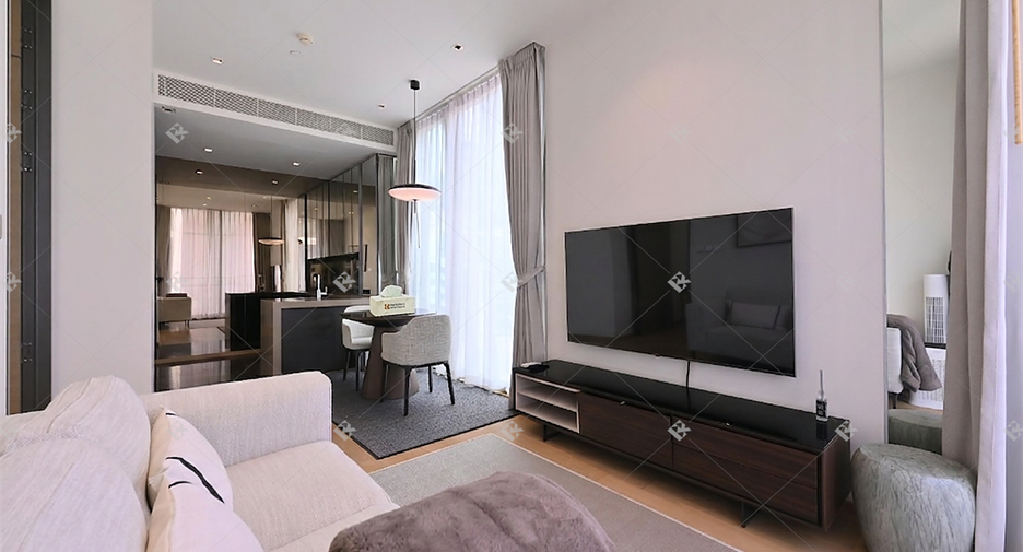 Wohnung zur Miete mit 1 Zimmer in Pathum Wan, Bangkok
