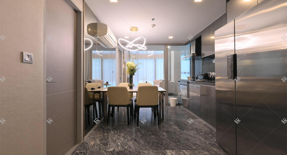 Condo en alquiler de 3 habitaciones en Watthana, Bangkok