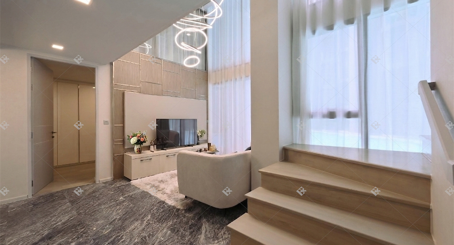Condo en alquiler de 3 habitaciones en Watthana, Bangkok