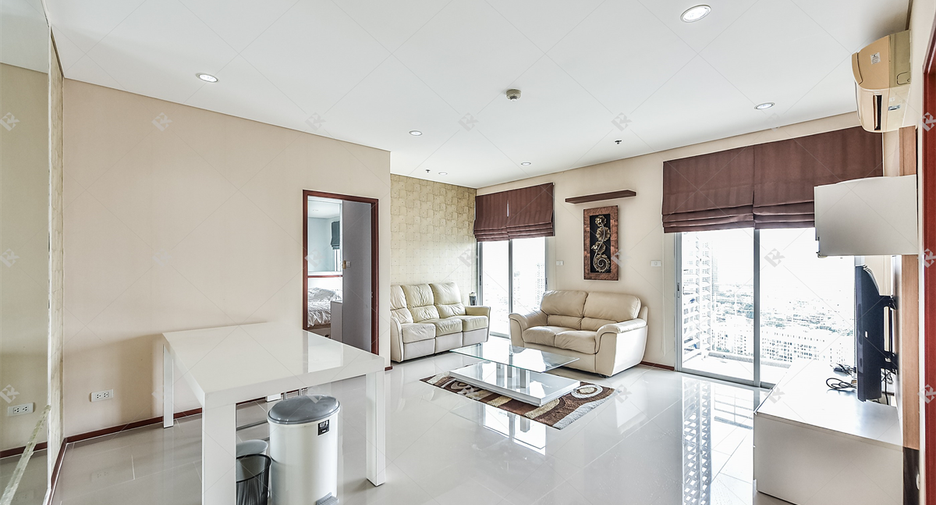 Condo en alquiler de 2 habitaciones en Khlong San, Bangkok