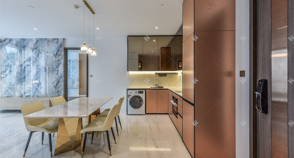 For rent 2 bedrooms condo in Sathon, Bangkok