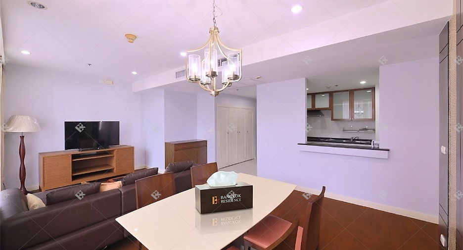 Condo en alquiler de 2 habitaciones en Khlong Toei, Bangkok