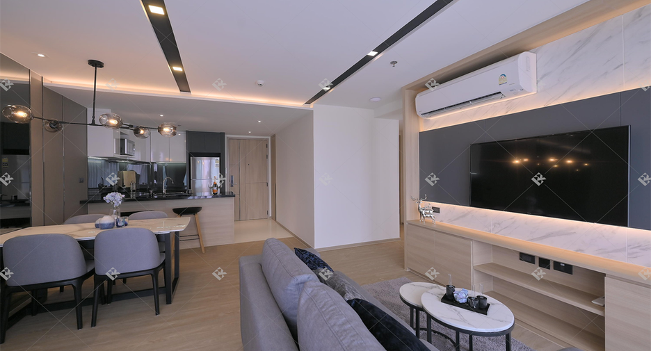For rent 2 bedrooms condo in Watthana, Bangkok