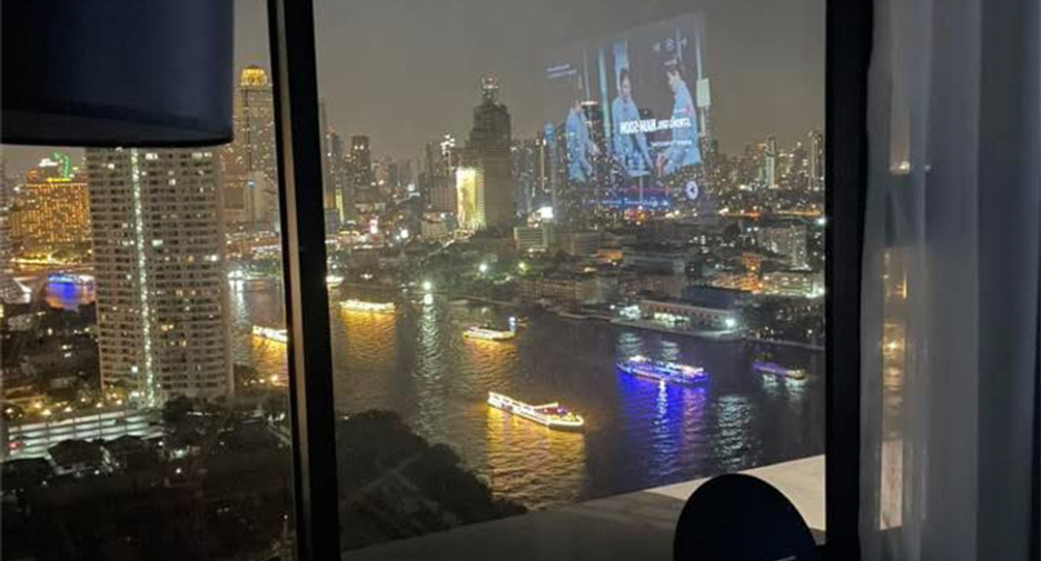 For rent 2 bedrooms condo in Khlong San, Bangkok