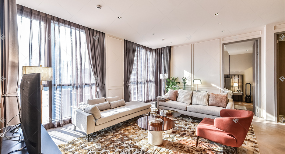 Condo en alquiler de 2 habitaciones en Sathon, Bangkok