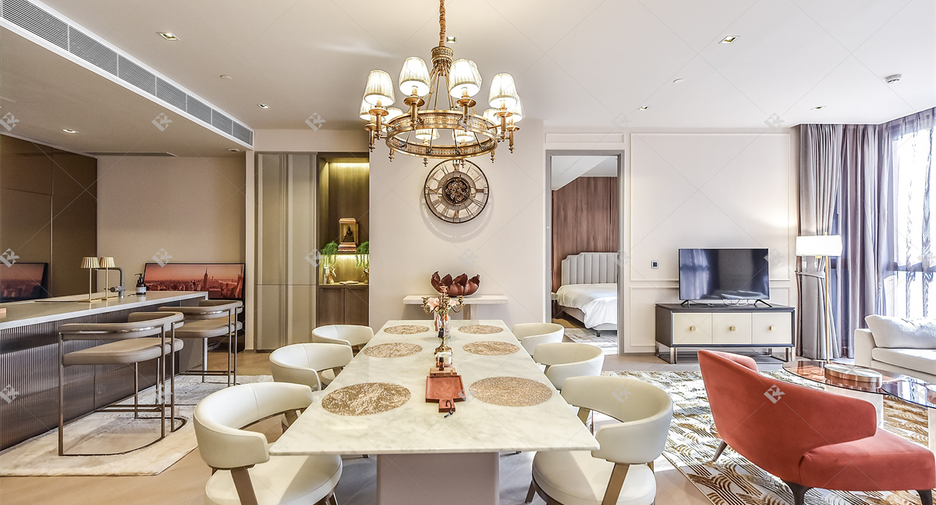Condo en alquiler de 2 habitaciones en Sathon, Bangkok