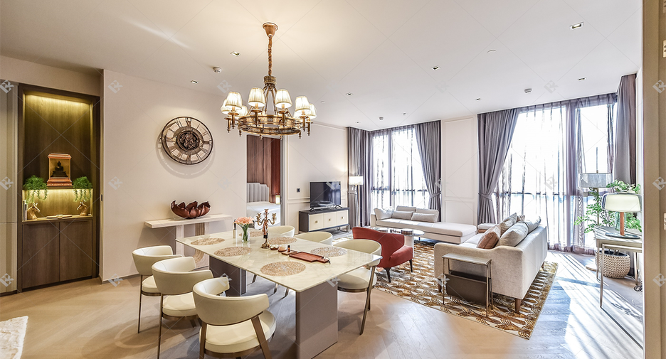 Condo en alquiler de 2 habitaciones en Sathon, Bangkok