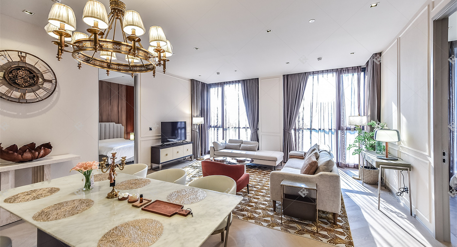 Condo en alquiler de 2 habitaciones en Sathon, Bangkok