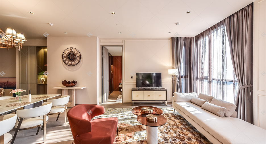 Condo en alquiler de 2 habitaciones en Sathon, Bangkok