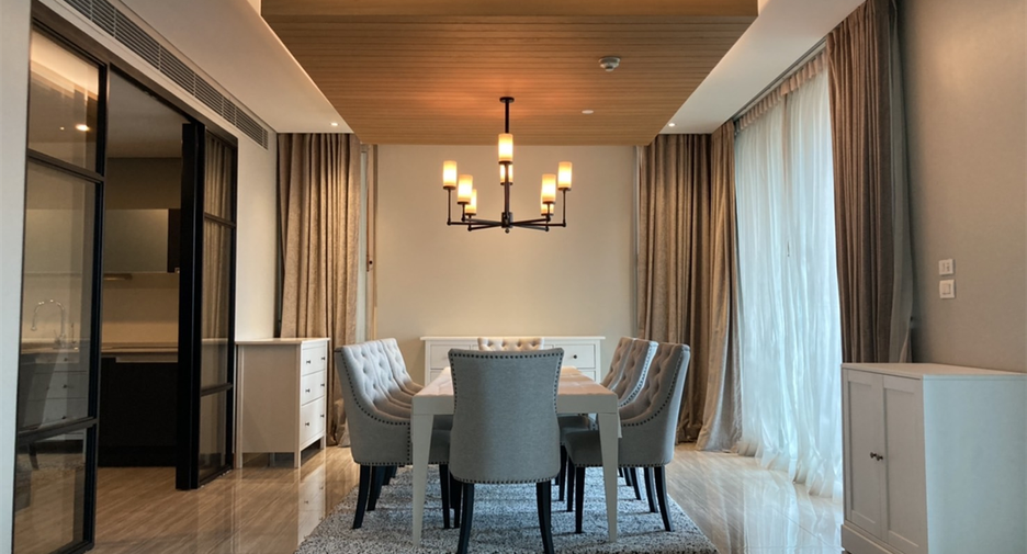 Wohnung zur Miete mit 3 Zimmer in Pathum Wan, Bangkok