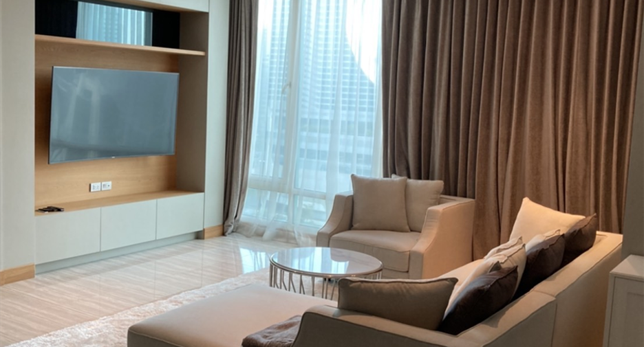 Wohnung zur Miete mit 3 Zimmer in Pathum Wan, Bangkok
