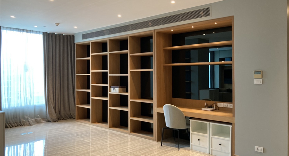 Wohnung zur Miete mit 3 Zimmer in Pathum Wan, Bangkok