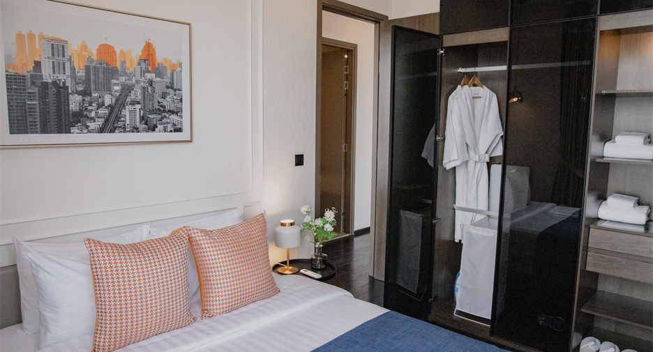 À louer 2 chambres condo à Watthana, Bangkok
