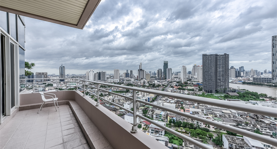 ให้เช่า 3 ห้องนอน คอนโด ใน บางคอแหลม, กรุงเทพฯ