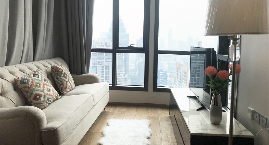 À louer 1 chambre condo à Pathum Wan, Bangkok