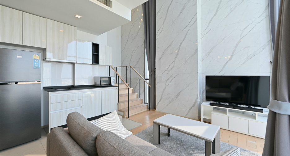 For rent 2 bedrooms condo in Watthana, Bangkok