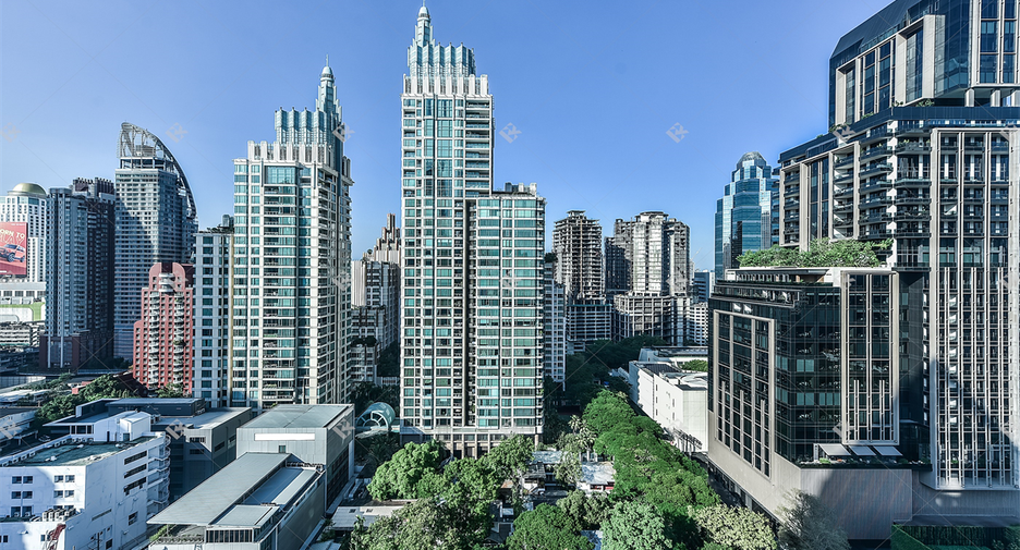 Condo en alquiler de 3 habitaciones en Pathum Wan, Bangkok
