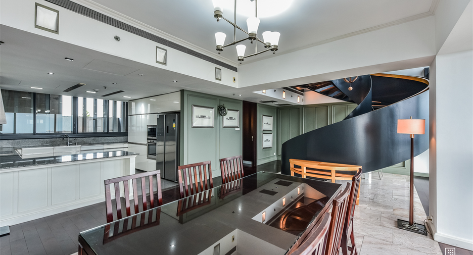 For rent 4 bedrooms condo in Sathon, Bangkok