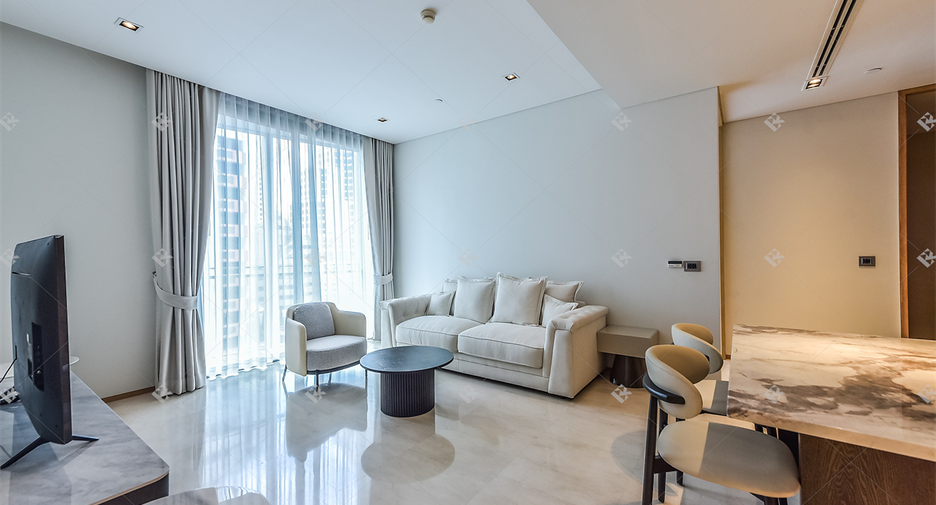 Wohnung zur Miete mit 2 Zimmer in Sathon, Bangkok
