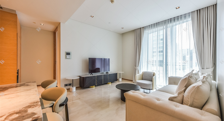 Wohnung zur Miete mit 2 Zimmer in Sathon, Bangkok