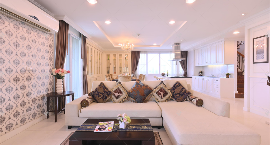 Condo en alquiler de 2 habitaciones en Watthana, Bangkok