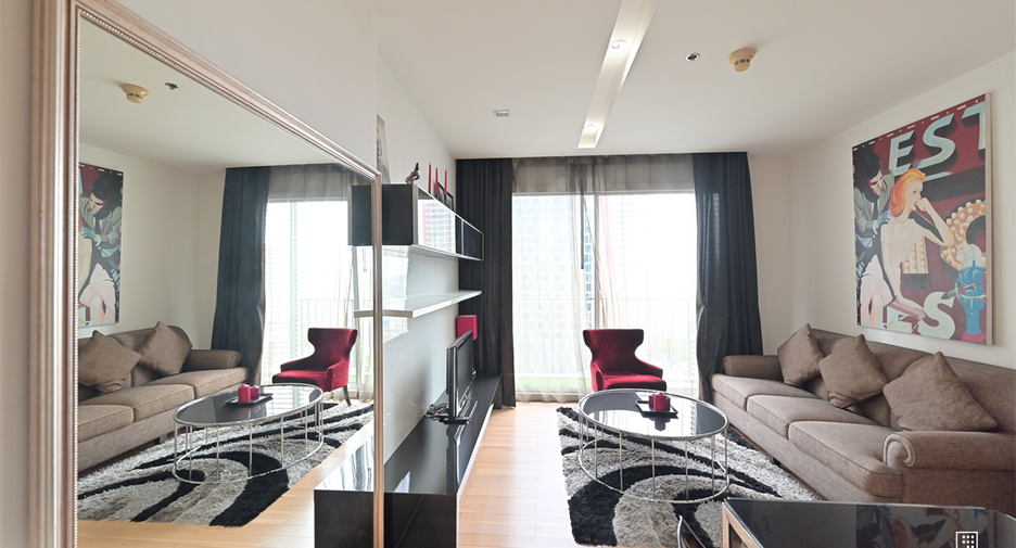 À louer 2 chambres condo à Khlong Toei, Bangkok