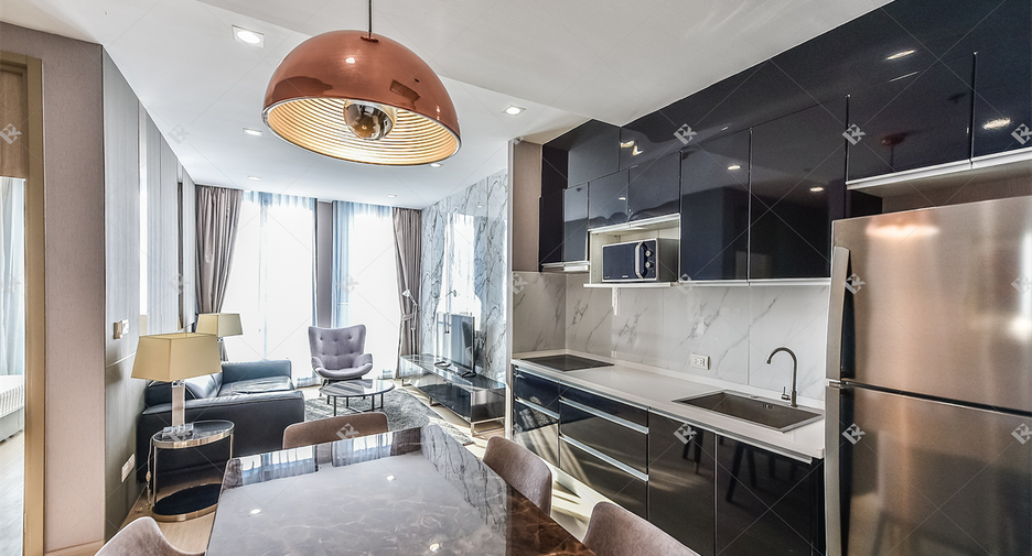 Wohnung zur Miete mit 2 Zimmer in Pathum Wan, Bangkok