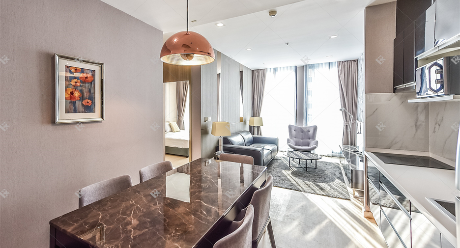 Wohnung zur Miete mit 2 Zimmer in Pathum Wan, Bangkok
