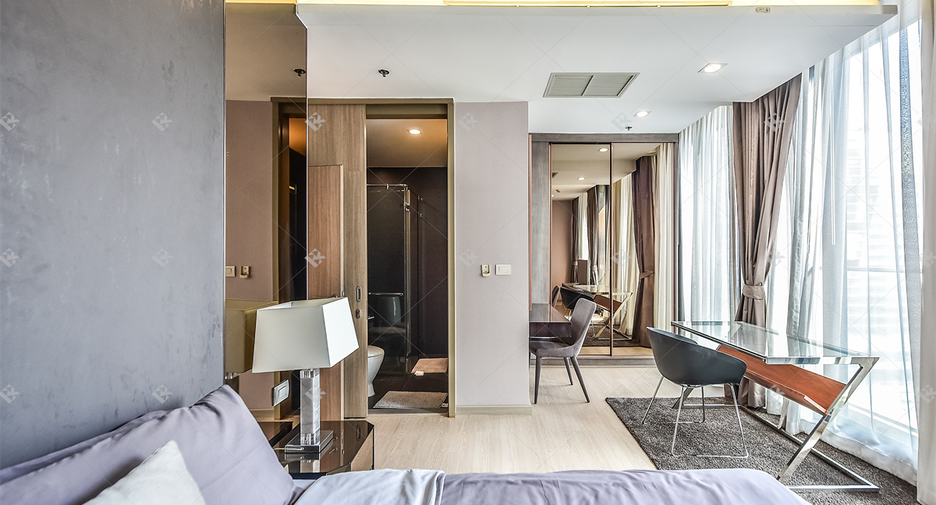 Wohnung zur Miete mit 2 Zimmer in Pathum Wan, Bangkok