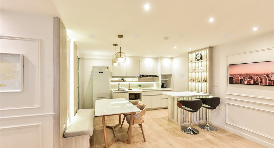 Condo en alquiler de 2 habitaciones en Yan Nawa, Bangkok