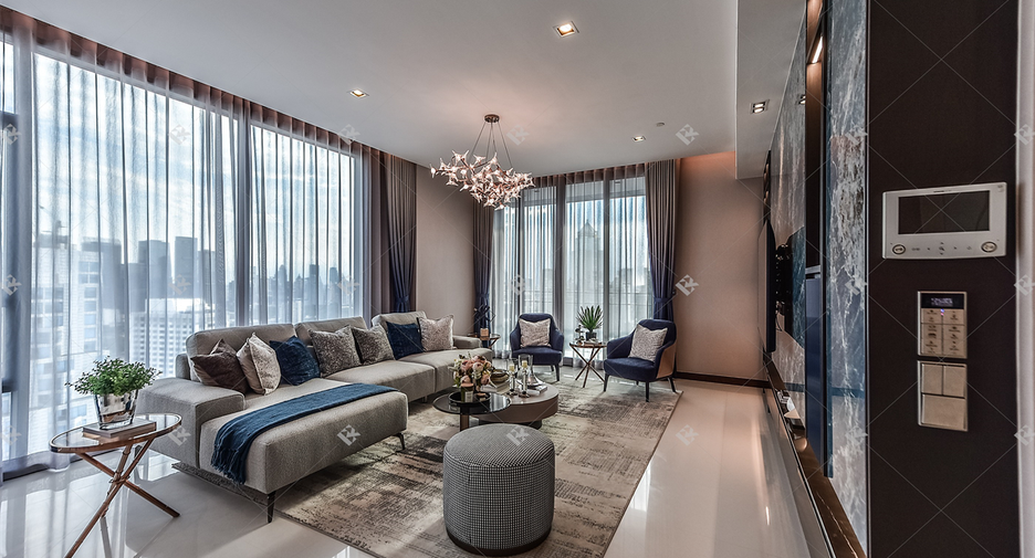À vendre 3 chambres condo à Khlong Toei, Bangkok