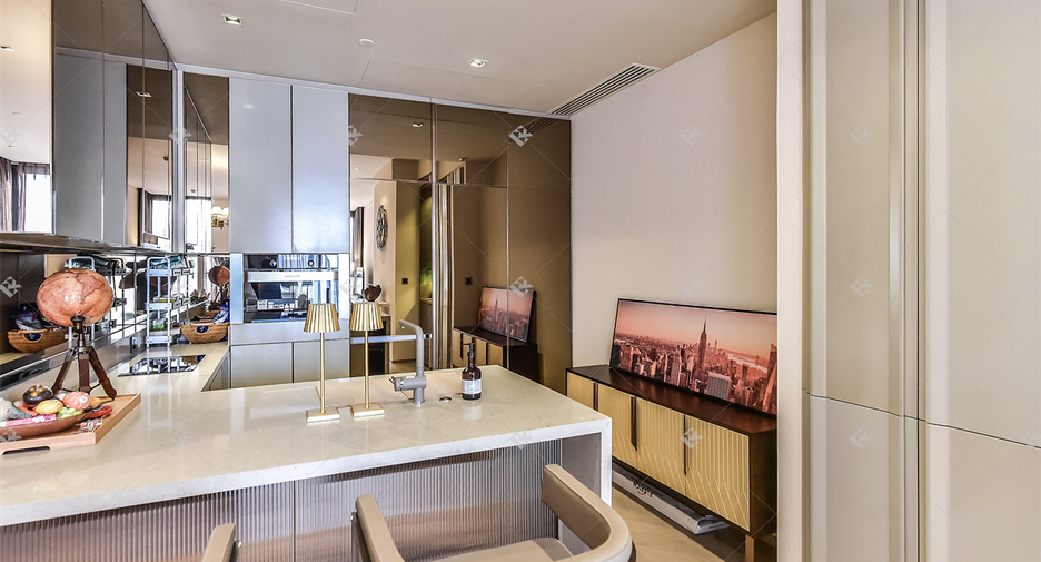 Wohnung zum Kauf mit 2 Zimmer in Sathon, Bangkok