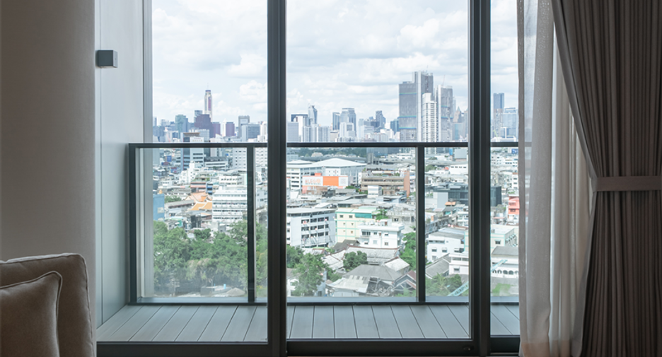 Wohnung zur Miete mit 2 Zimmer in Khlong San, Bangkok