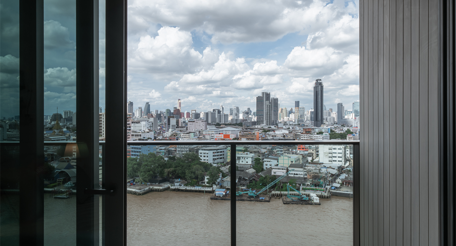 Wohnung zur Miete mit 2 Zimmer in Khlong San, Bangkok