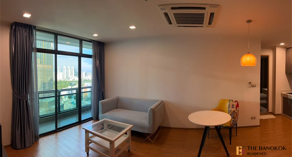 For rent 2 bedrooms condo in Sathon, Bangkok