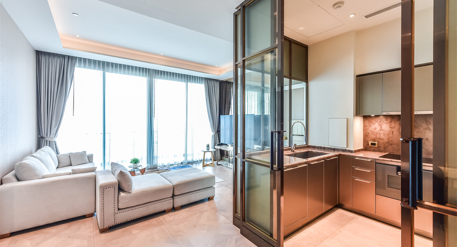 Wohnung zur Miete mit 2 Zimmer in Khlong San, Bangkok