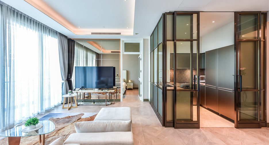 Wohnung zur Miete mit 2 Zimmer in Khlong San, Bangkok