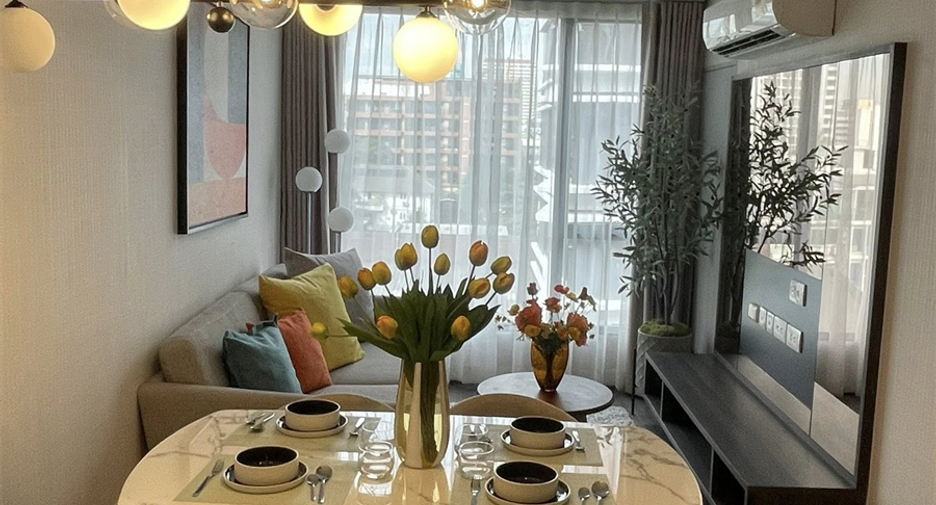 Wohnung zur Miete mit 2 Zimmer in Khlong Toei, Bangkok