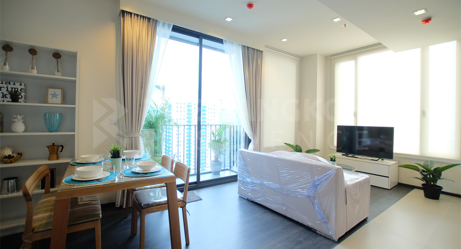 Condo en alquiler de 2 habitaciones en Khlong Toei, Bangkok