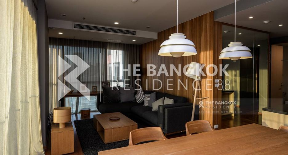 Condo en alquiler de 2 habitaciones en Yan Nawa, Bangkok