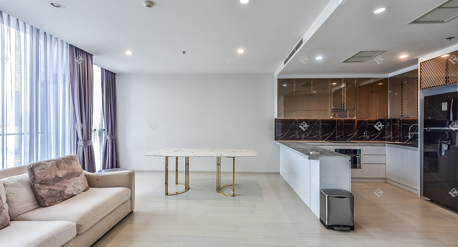 Wohnung zur Miete mit 2 Zimmer in Pathum Wan, Bangkok