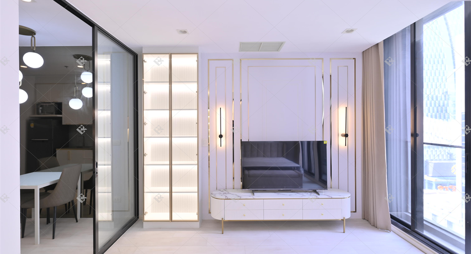 Wohnung zur Miete mit 1 Zimmer in Pathum Wan, Bangkok