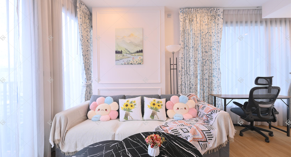 Condo en alquiler de 1 habitaciones en Watthana, Bangkok