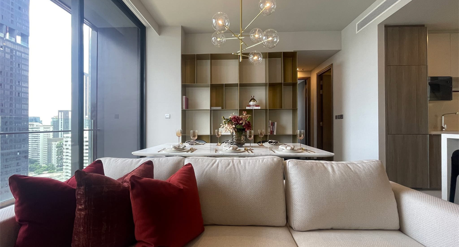 Wohnung zur Miete mit 2 Zimmer in Khlong Toei, Bangkok