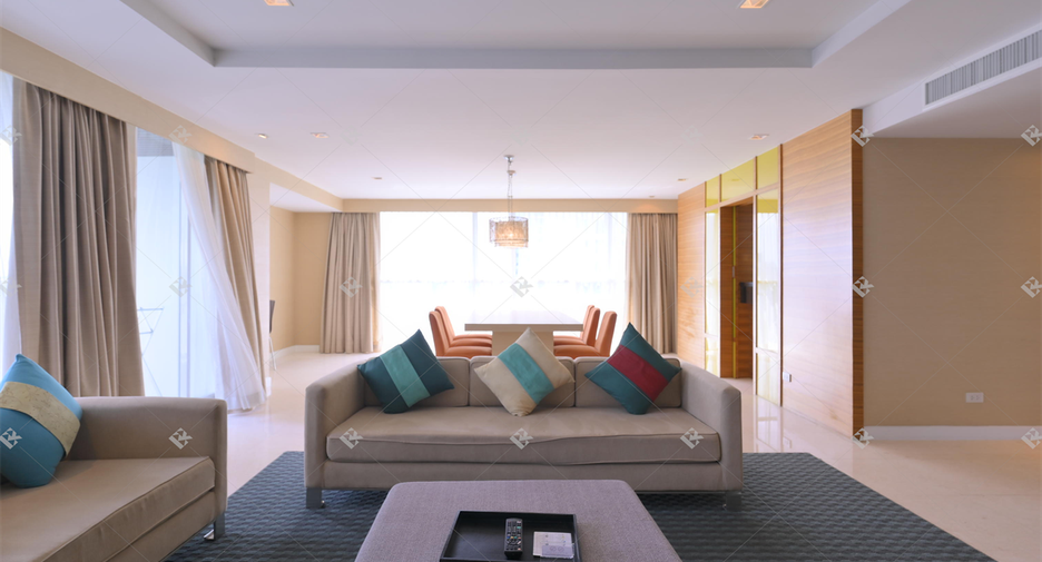 Wohnung zur Miete mit 3 Zimmer in Pathum Wan, Bangkok