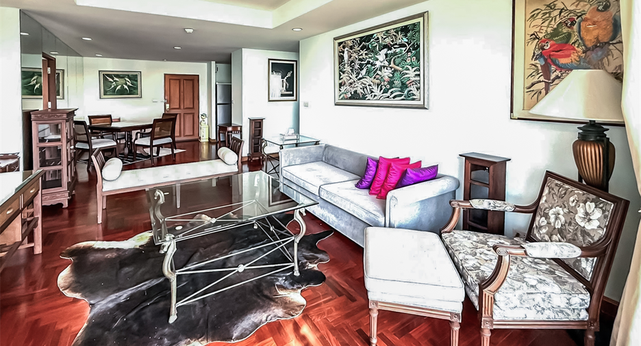 Wohnung zur Miete mit 2 Zimmer in Yan Nawa, Bangkok