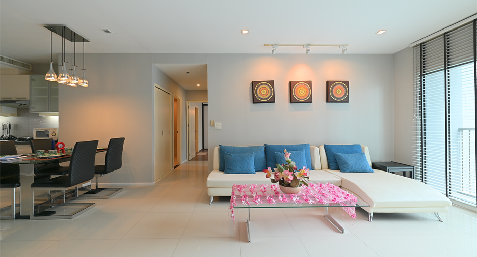 For rent 2 bedrooms condo in Khlong Toei, Bangkok