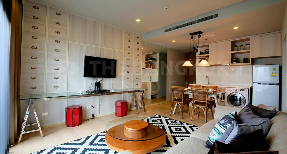 Condo en alquiler de 1 habitaciones en Khlong Toei, Bangkok