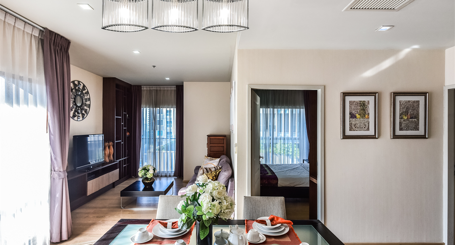 For rent 2 bedrooms condo in Khlong Toei, Bangkok