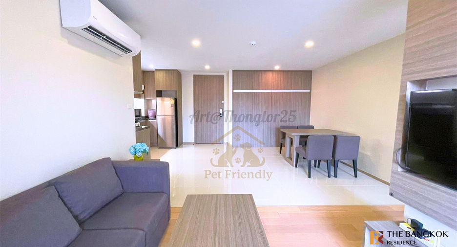 ให้เช่า 2 ห้องนอน คอนโด ใน วัฒนา, กรุงเทพฯ